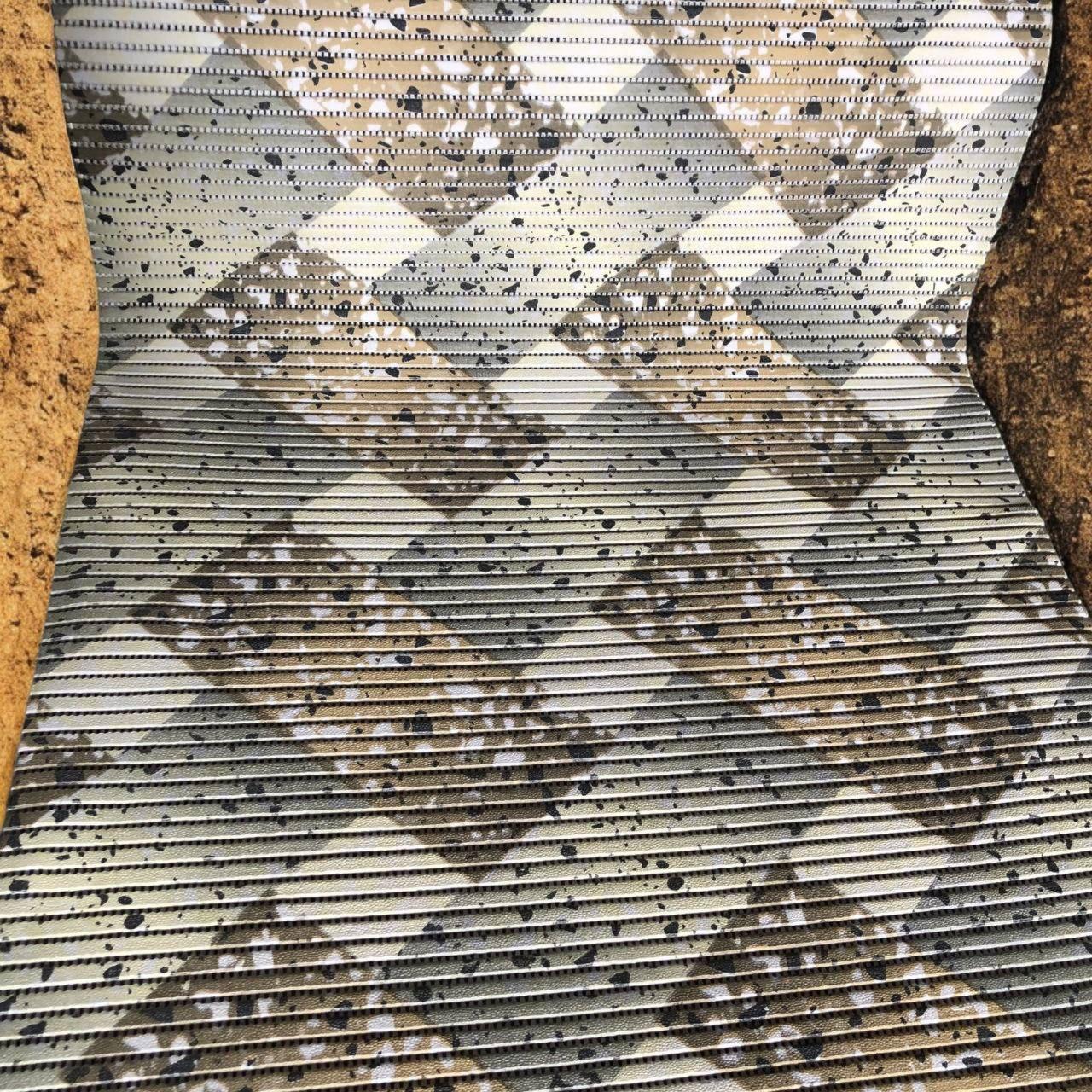 Килимок на метраж "Коричневий Камінь" для Ванної Туалету Кухні Коридор Доріжка ширина 65 см Аквамат, фото 1