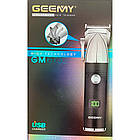 Машинка для стрижки волосся + 4 насадки, GM-6732 / Тример чоловічий / Акумуляторний тример, фото 10