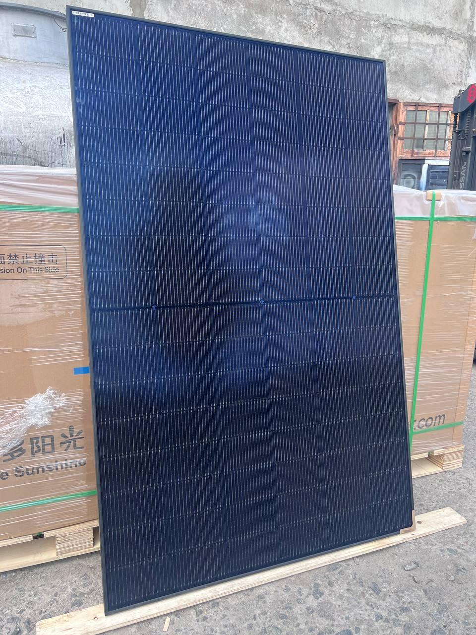 Монокристалічна двостороння сонячна панель ZNSHINE Solar ZXMR-UHLDD96- 435/N 435 Wp, Bificial, n-type, Super Black