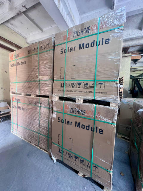 Монокристаллическая двухсторонняя солнечная панель ZNSHINE