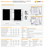 Монокристалічна двостороння сонячна панель  ZNSHINE Solar ZXMR-UHLDD96- 435/N 435 Wp, Bificial, n-type, Super Black, фото 11
