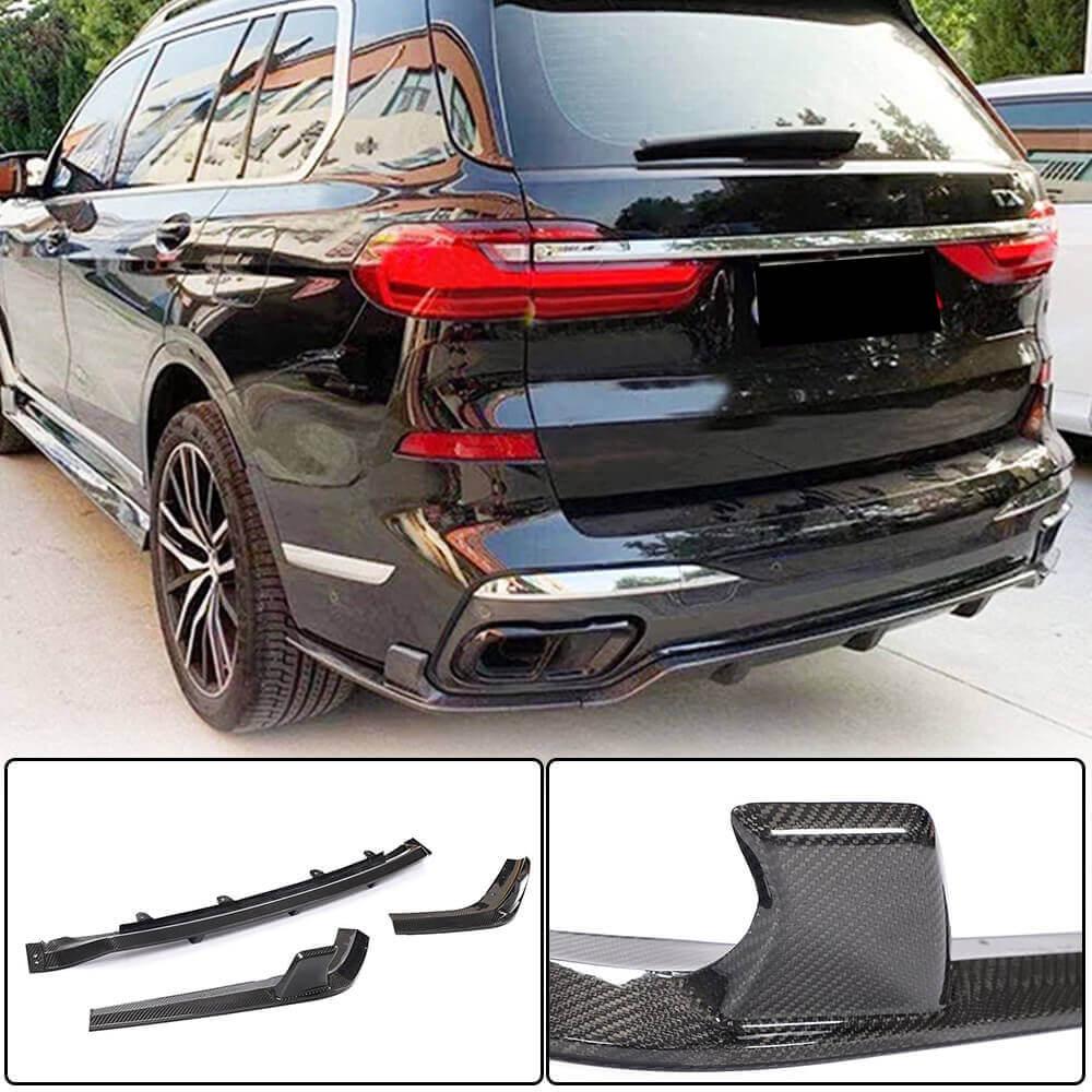 Дифузор заднього бампера Карбон V1 (M-Sport) для бмв X7 G07 2019- рр
