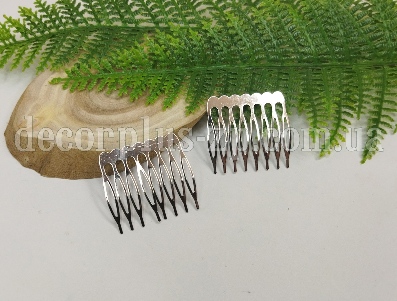 Гребінець металік. 4*4см, фото 1