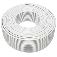 Коаксиальный кабель RG6U-32W CCS, 75 Ом, 10 метров для телевидения и интернета