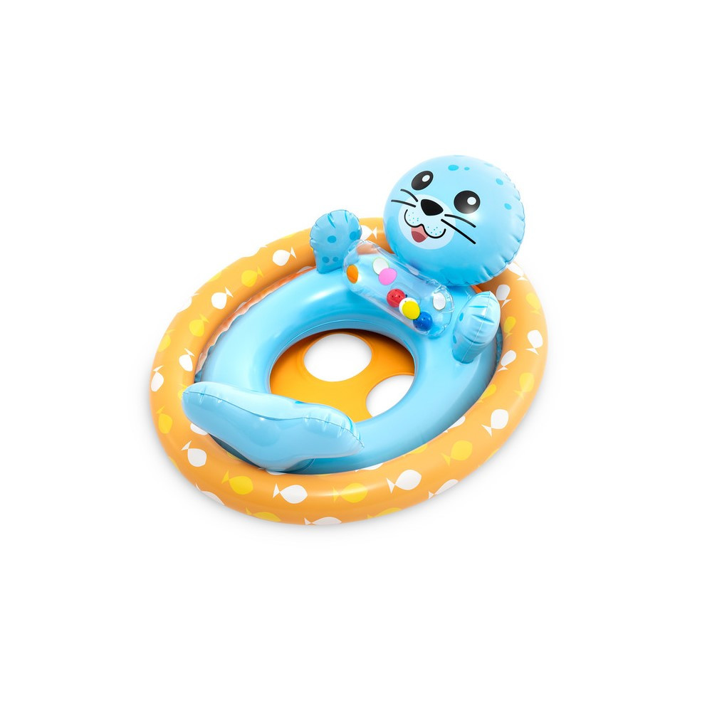 Надувне коло із трусиками Intex 59570 (79х58 см) Тюлень