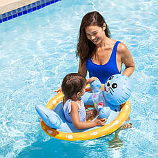 Надувне коло із трусиками Intex 59570 (79х58 см) Тюлень, фото 3