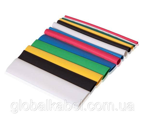 Термоусадкова трубка для дротів, без клею | 6 мм, тм Reliance, колір асорті (в відрізках 1 метр), фото 1