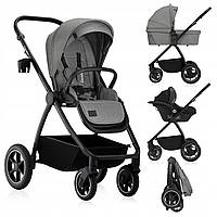Універсальна коляска 3 в 1 Lionelo MERIL 3IN1 GREY STONE
