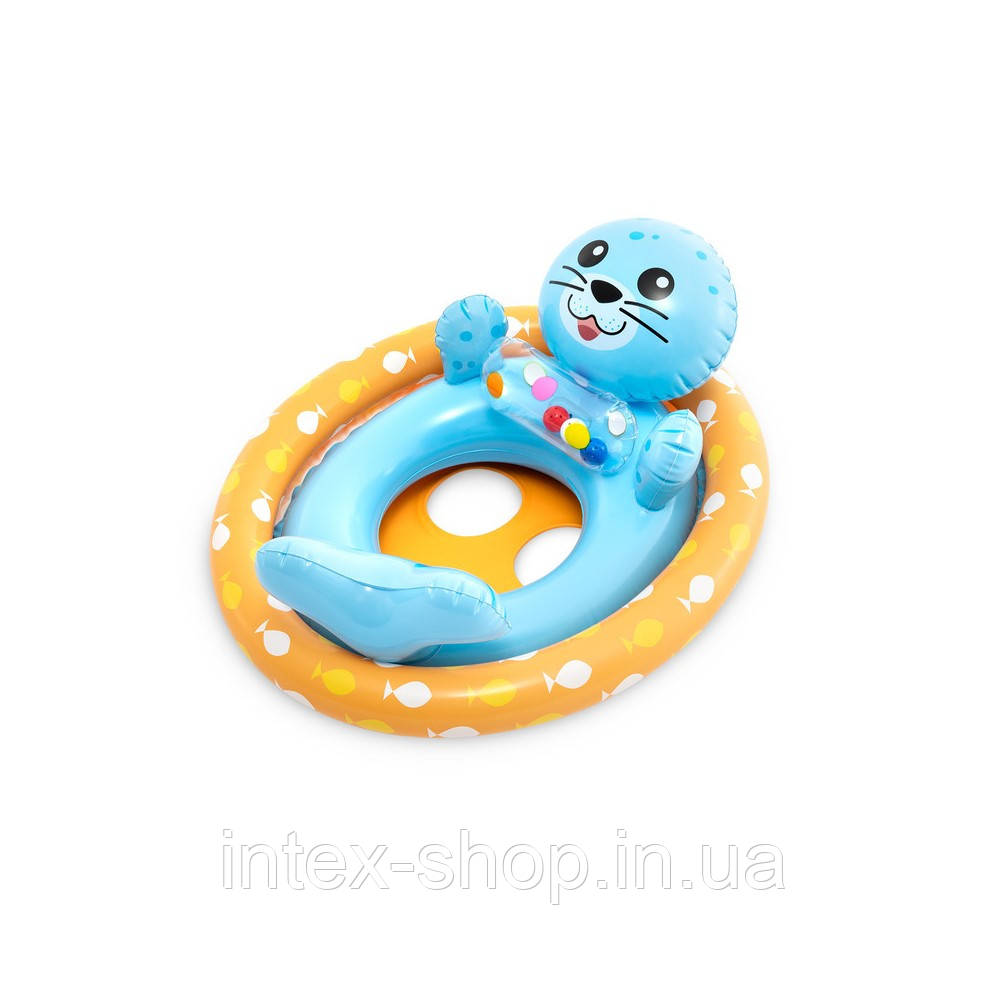 Надувне коло із трусиками Intex 59570 (79х58 см) Тюлень