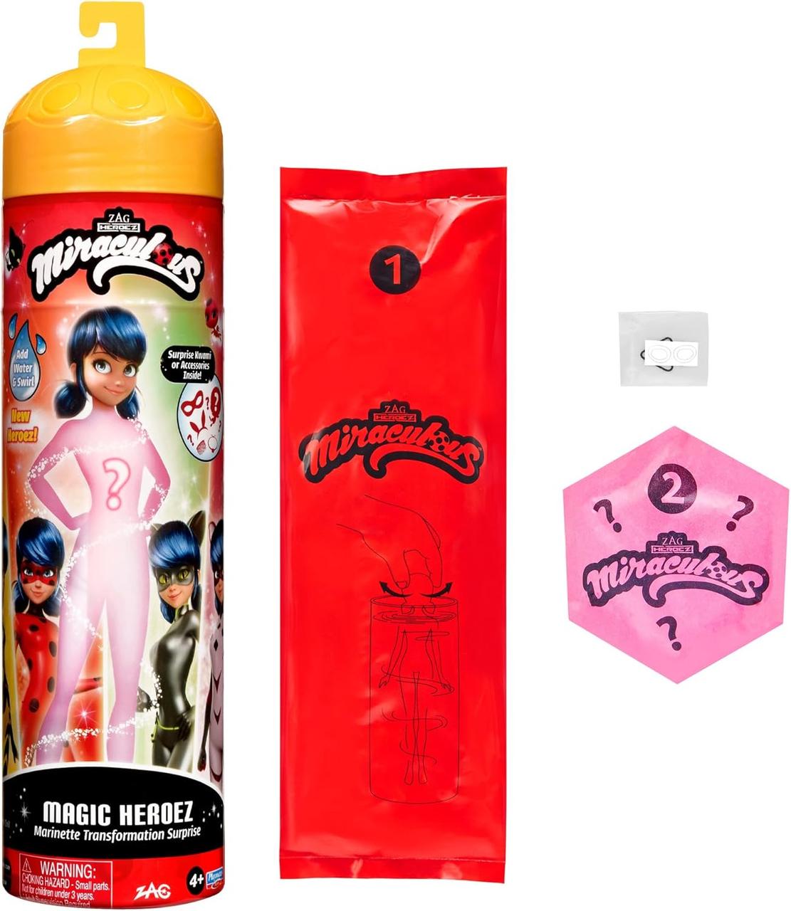 Лялька Miraculous Леді Баг і СуперКіт Неймовірний сюрприз Miraculous Ladybug Magic Heroez Transformation Surprise - Wave 1 50391