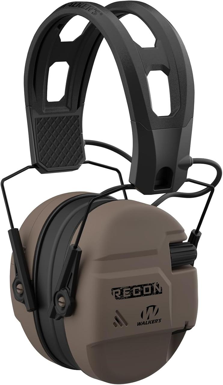 Активні навушники для стрільби Walker's Recon Койот NRR 26, фото 1