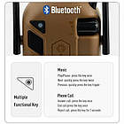 Активні навушники з Bluetooth Earmor M300T Койот + Беруші, фото 7