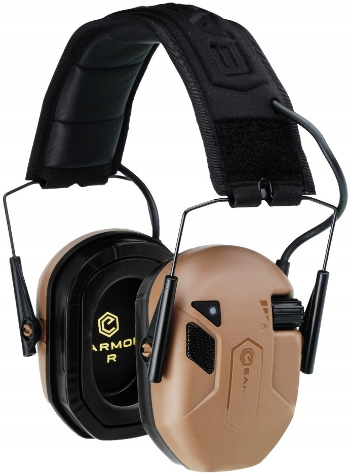 Активні навушники з Bluetooth Earmor M300T Койот + Беруші, фото 1