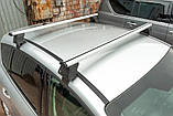 Перемички на гладку дах (2 шт, Asaf V4) для Seat Toledo 2005-2012 рр, фото 3