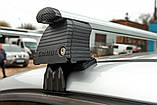 Перемички на гладку дах (2 шт, Asaf V4) для Seat Toledo 2005-2012 рр, фото 9
