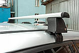 Перемички на гладку дах (2 шт, Asaf V4) для Seat Toledo 2005-2012 рр, фото 10