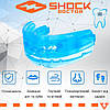 Капа Shock Doctor Double Braces під брекети, верхні та нижні зуби, доросла (вік 12+) Blue (art. 4300-BLU-AD), фото 2