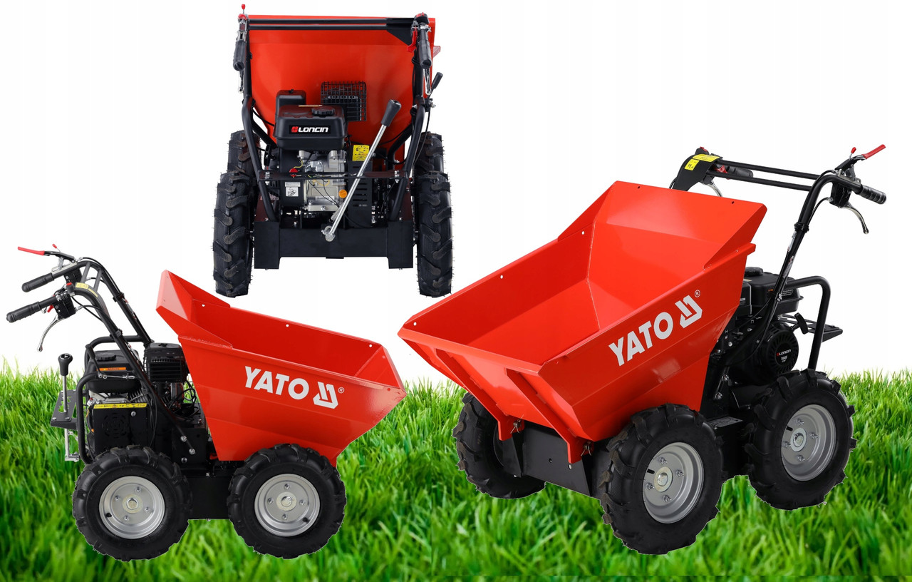Самоскид-міні бензиновий 300 кг YATO 4.1 кВт 196 см 3.6 км/год бак 3.6 л YT-86115