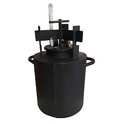 Автоклав Газовий TOP-16, Горловина 15,9 см (16 банок 0.5 л или 5 банок 1л), Вуглецева сталь