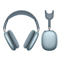 Навушники Bluetooth Hoco W65 накладні з мікрофоном та тривалим часом роботи сині