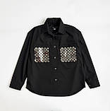 Сорочка для дівчинки вільного крою з довгим рукавом SmileTime Over Drops, фото 5