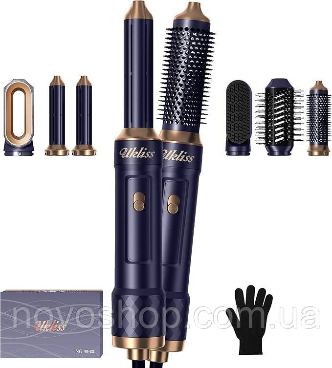 Фен щітка для завивки для укладання волосся Ukliss WT-622