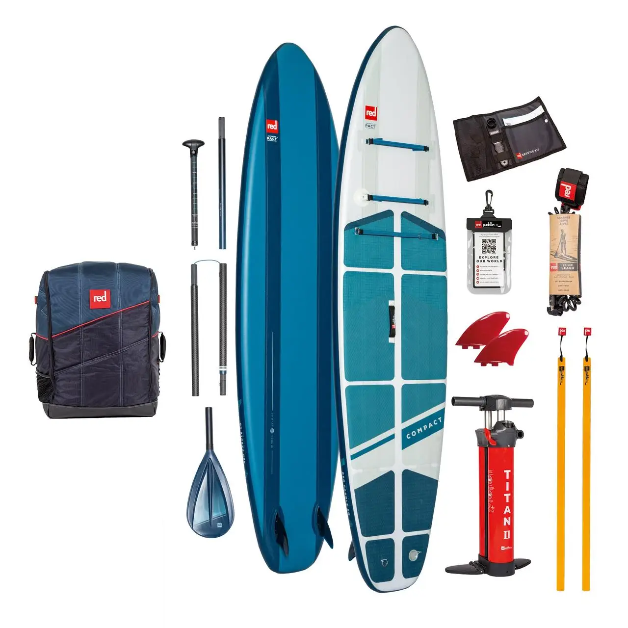 Сапборд Red Paddle Co Compact 11'0" MSL 1000 2025 — надувна дошка для САП серфінгу, sup board, фото 1