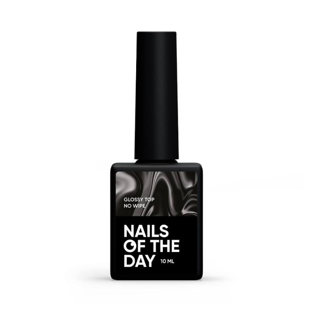 Глянцевий топ без липкого шару та з уф-фільтрами Nails Of The Day Glossy top no wipe, 10 мл