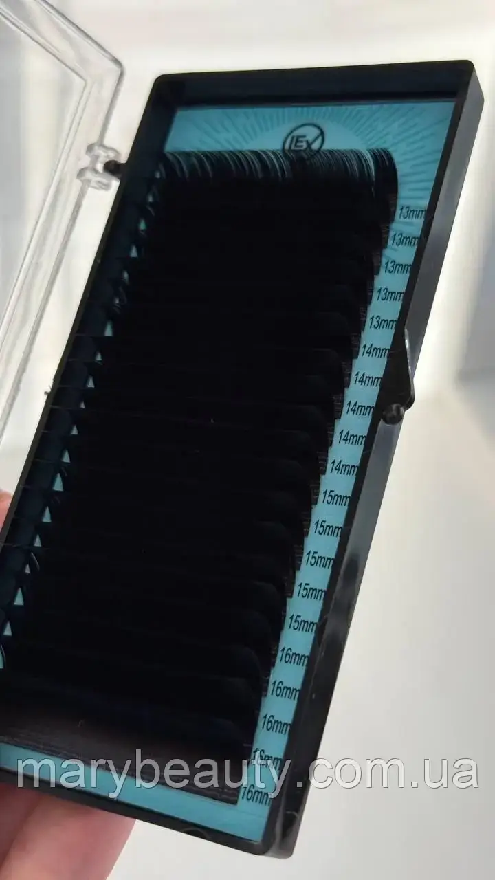 Вії LEX C 0.10 (13-16) mix, фото 1