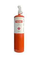 Фреон R 290  з краном 0,4 кг -сталевий баллон