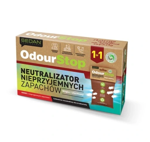 Набір з 5 шт. Ефективний поглинювач запахів Odourstop 500g товар, фото 1