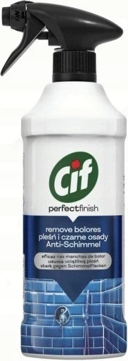 Набір з 5 шт. Cif Perfect Finish пліснява чорні відкладення спрей 435ml, фото 1