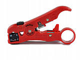 Набір з 2 шт. Knipex 16 60 06 Sb знімач ізоляції концентричних кабелів Utp Rg 59 Rg6, фото 4