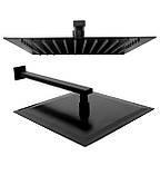 Душова система прихованого монтажу FUTURA 1097-12 Чорна матова, фото 2