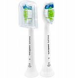 Набір з 2 шт. 2x насадка для зубів Philips Hx6062 Sonicare Diamond Clean для зубної щітки, фото 5