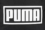 Набір з 2 шт. Рюкзак Puma чорний двокамерний шкільний спортивний з кишеньками для бутилки напою, фото 11