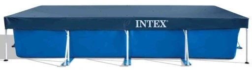 Набір з 2 шт. Міцна вінілова кришка на каркасний басейн 450x220 см Intex 28039