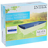 Набір з 2 шт. Міцна вінілова кришка на каркасний басейн 450x220 см Intex 28039, фото 6