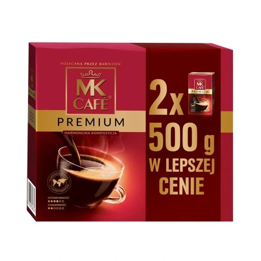 Набір з 2 шт. Мелена кава Mk Cafe Premium 1000 г