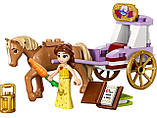 Набір з 2 шт. Lego Disney Princess 43233 карета з казки белли, фото 5