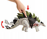 Набір з 2 шт. "jurassic World динозавр Dino Trackers стегозавр тропікель фігурка Hlp24", фото 5