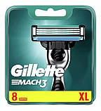 Набір з 2 шт. Gillette Mach3 леза для бритви 8шт, фото 3