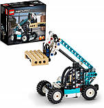 Набір з 2 шт. Lego Technic 42133 телескопічний навантажувач 2в1 аварійна допомога на дорозі 143 деталі 7+, фото 3