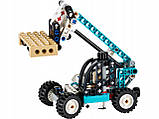 Набір з 2 шт. Lego Technic 42133 телескопічний навантажувач 2в1 аварійна допомога на дорозі 143 деталі 7+, фото 4