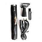 Тример для носа та вух + 2 насадки, від USB, GM-3121 / Бритва тример / Тример акумуляторний, фото 6