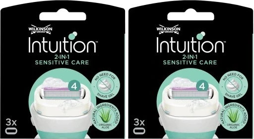 Набір з 2 шт. 6x вставки лез для бритв Wilkinson Intuition Sensitive Care
