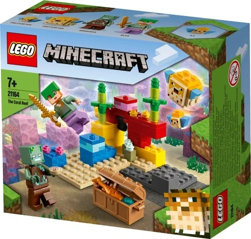 Набір з 2 шт. Lego Minecraft 21164 кораловий риф