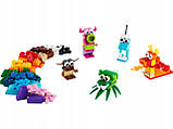 Набір з 2 шт. Конструктор Lego Classic 11017 креативні монстри, фото 4