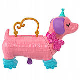 Набір Polly Pocket "собачка-сумочка компактна вечірка собачки + аксесуари", фото 9