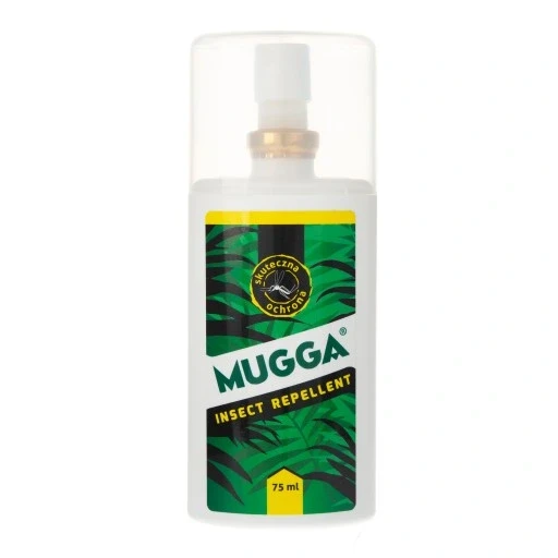 Набір з 2 шт. Mugga Spray 9,5% Deet проти комарів і кліщів захист для дітей 75 мл, фото 1